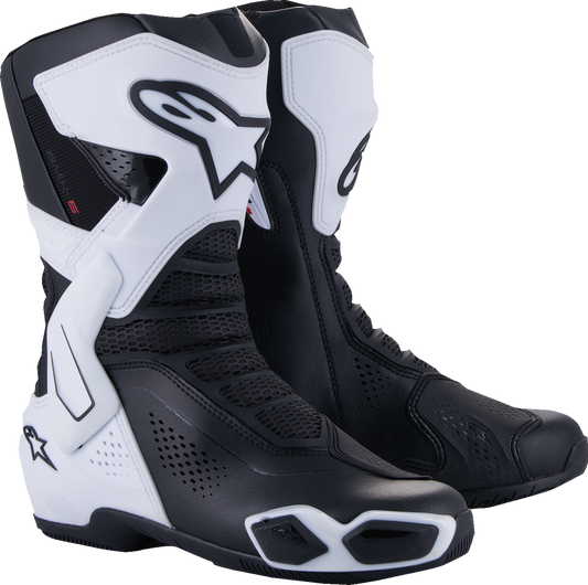 ALPINESTARS Stella SMX-6 V3 Vented Boots - Black/White - US 8.5 / EU 40 2223425-21-40