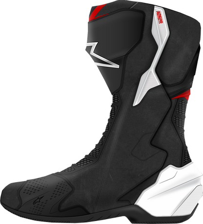 Alpinestars SMX-6 V3 Boots - Black/White/Red Graphic