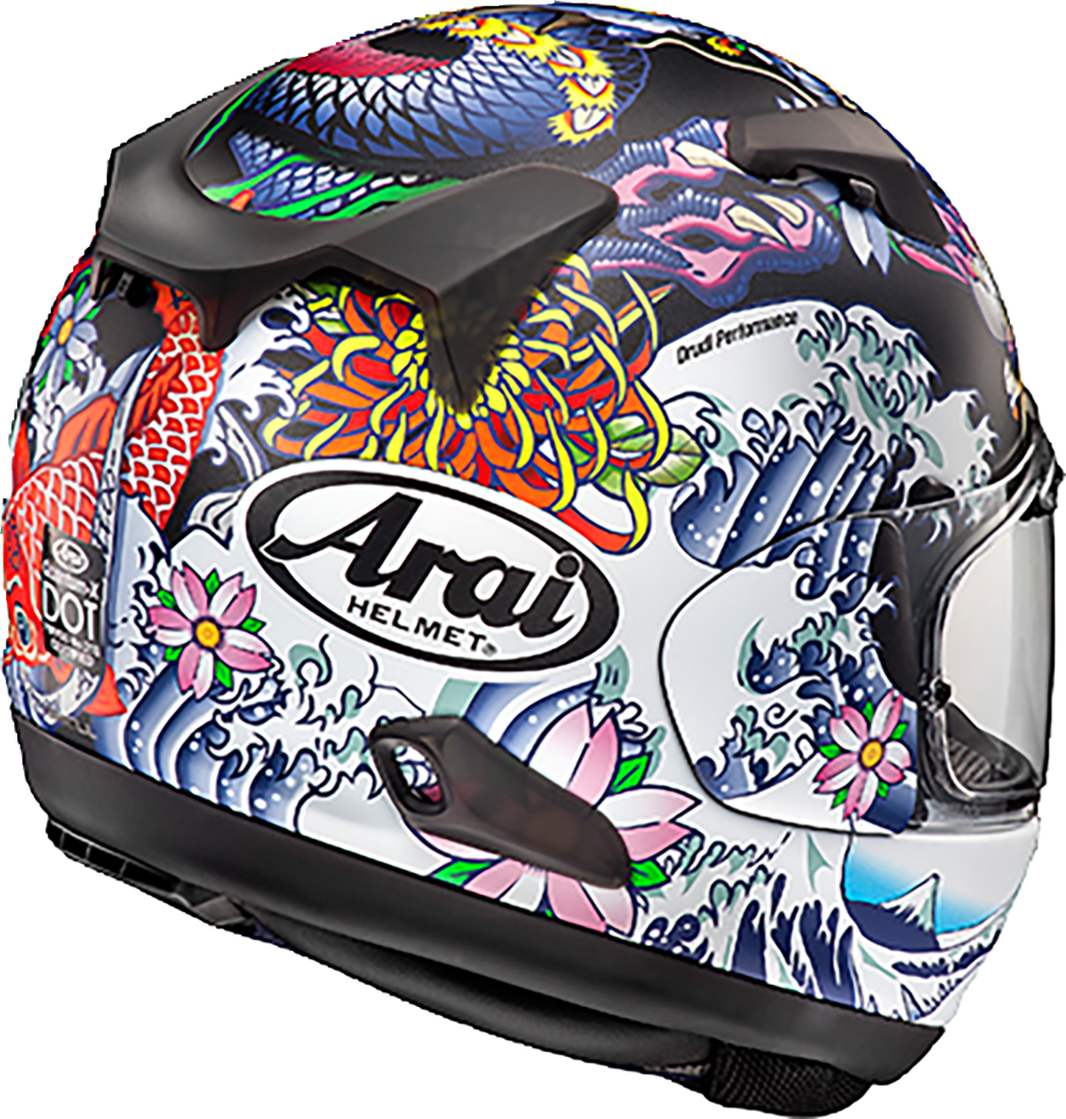 Arai Quantum-X Helmet - Oriental - Black Frost