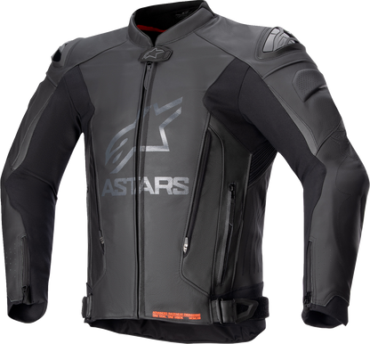 Alpinestars GP Plus v4 Leather Jacket - Black/Black