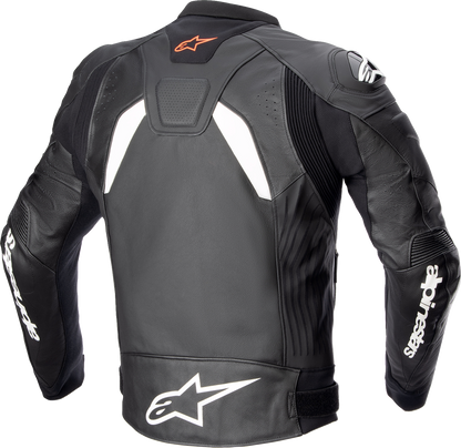 Alpinestars GP Plus v4 Leather Jacket - Black/White