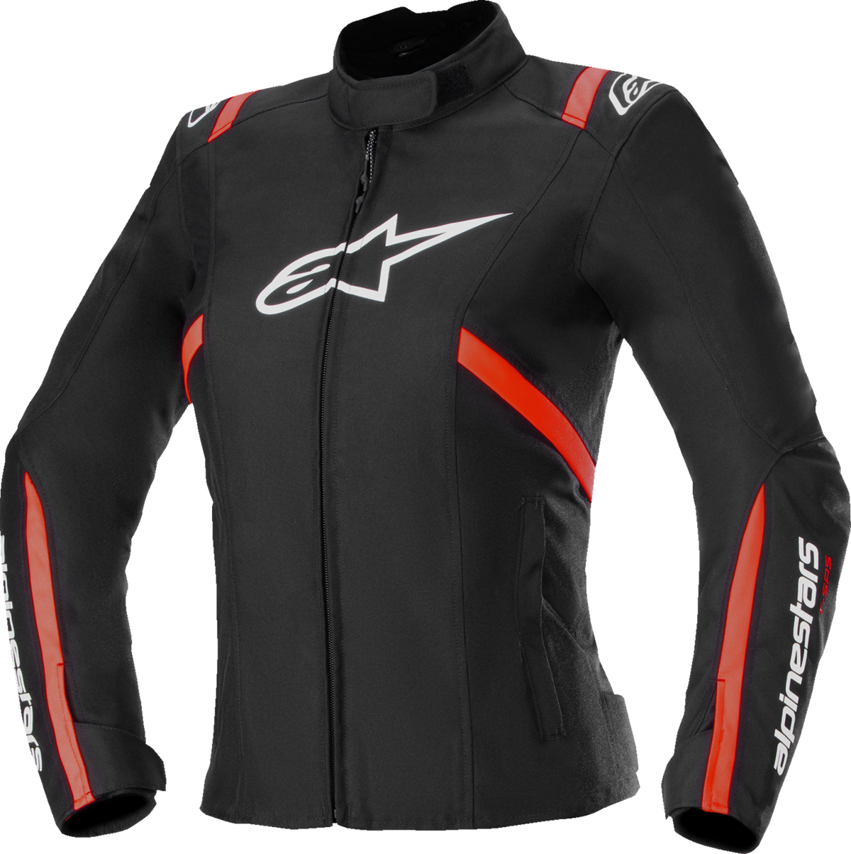 Alpinestars Stella T-SPS v2 WP Jacket - Black/White/Red Fluo