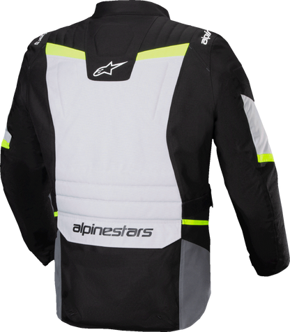 Alpinestars ST-1 WP Jacket - Ice Gray/Black/Yellow Fluo