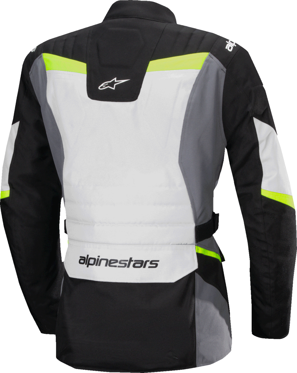 Alpinestars Stella ST-1 Waterproof Jacket - Ice Gray/Black/Yellow Fluo