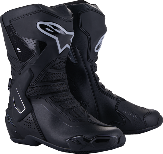 ALPINESTARS Stella SMX-6 V3 Drystar® Boots - Black/Silver - US 9 / EU 41 2243125-119-41