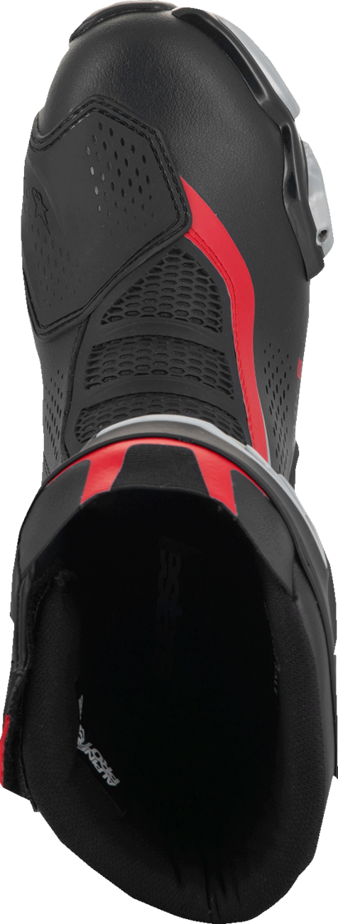 ALPINESTARS SMX-6 V3 Vented Boots - Black/Silver/Red - US 12/EU 47 2223225-199-47