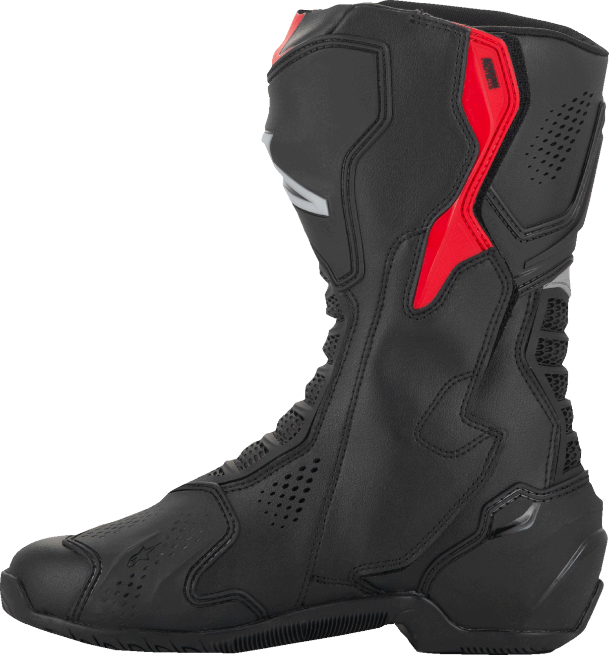 ALPINESTARS SMX-6 V3 Vented Boots - Black/Silver/Red - US 11.5/EU 46 2223225-199-46