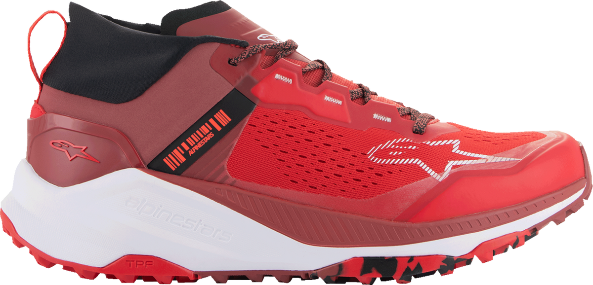 Alpinestars Meta XR v2 Shoes - Bright Red/Dark Red/White