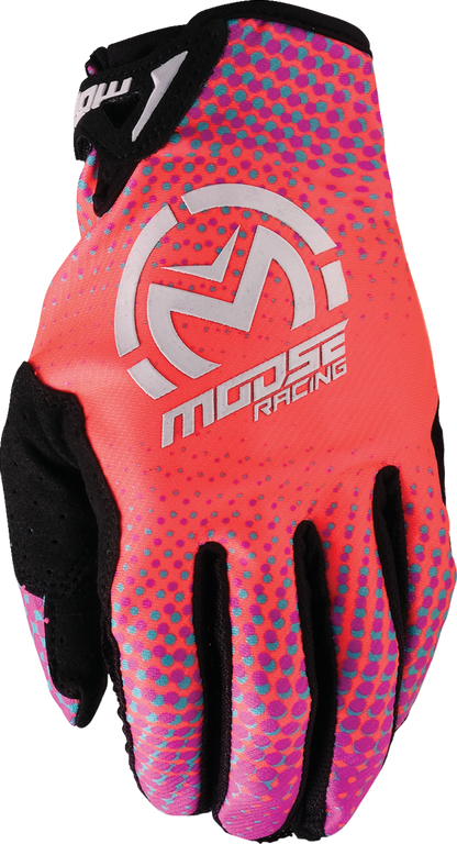Moose Offroad SX1™ Gloves - Pink/Purple/Teal