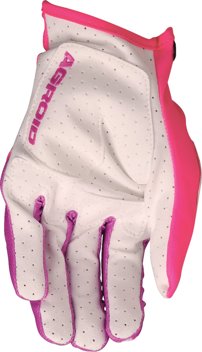 Moose Offroad Agroid™ Pro Gloves - Pink/White