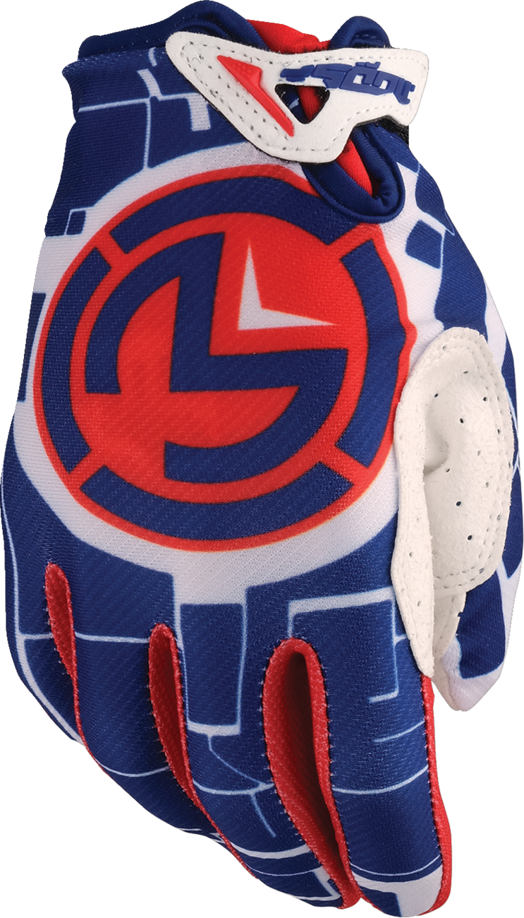 Moose Offroad Youth SX1™ Gloves - Red/White/Blue