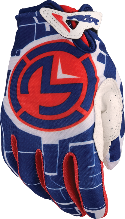 Moose Offroad Youth SX1™ Gloves - Red/White/Blue