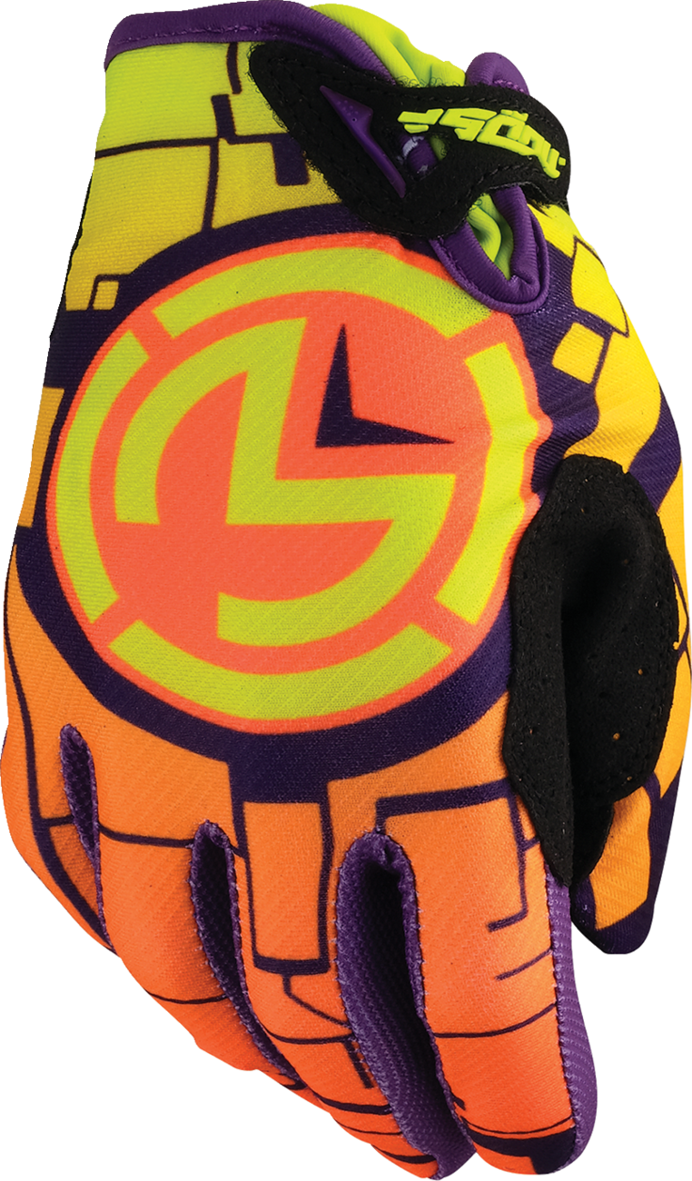 Moose Offroad Youth SX1™ Gloves - Orange/Green