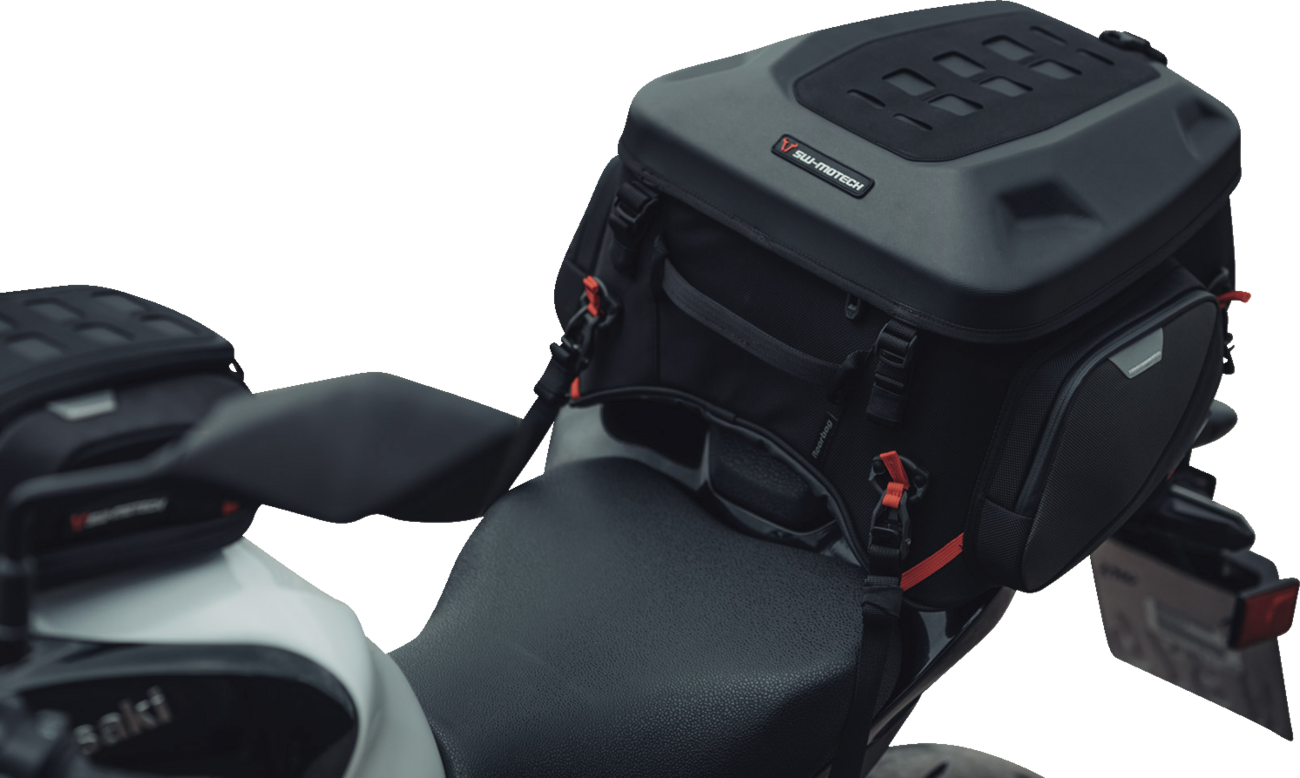 SW-MOTECH PRO Rearbag Tail Bag - 22 to 34 Liter - Black/Anthracite BC.HTA.00.304.30000