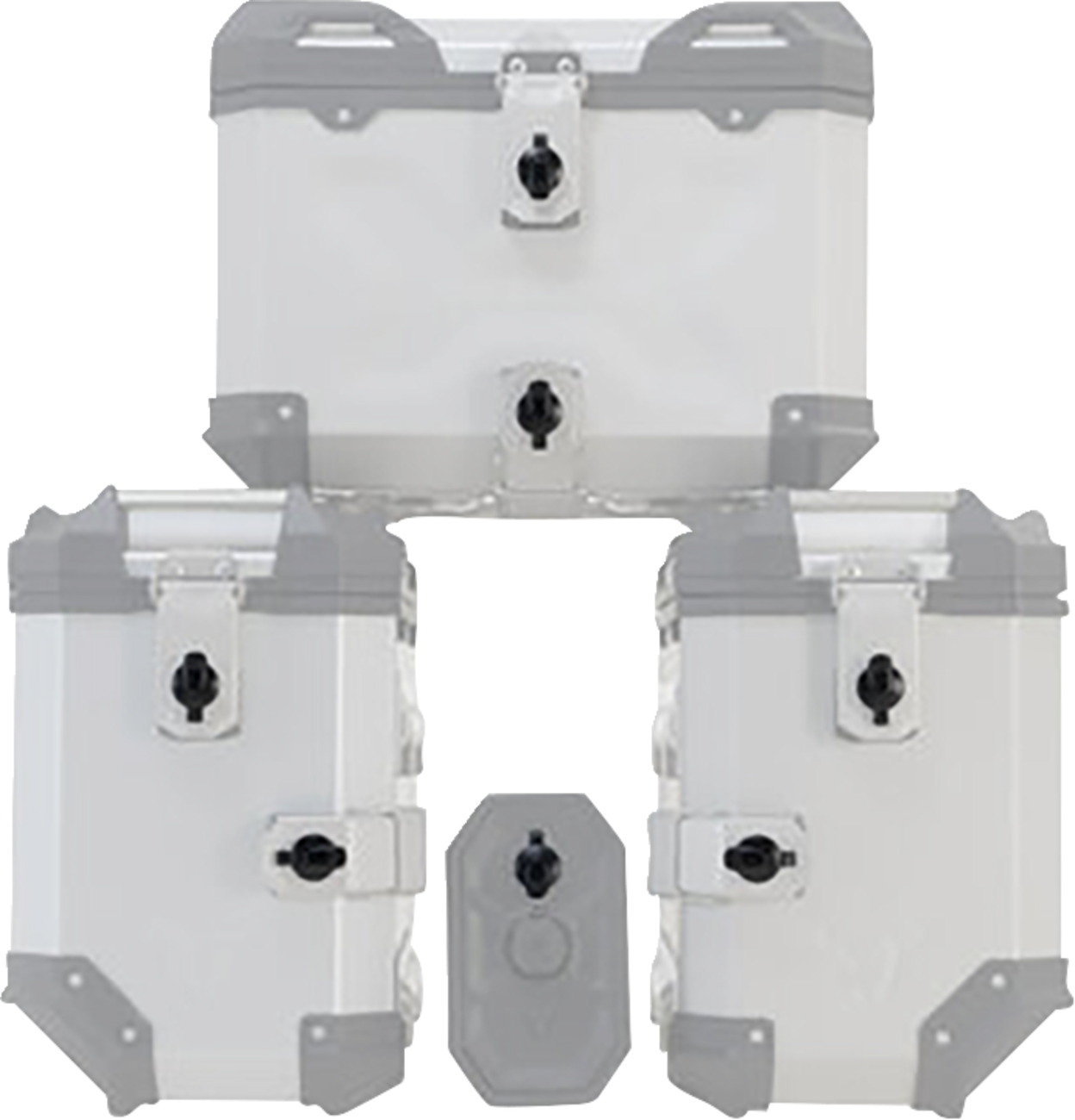 SW-MOTECH TRAX Lock Set - EVO - 9 Matching Locks with Keys QLS.00.046.15100