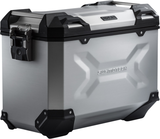 SW-MOTECH TRAX ADV Hard Case - 45 Liter - Silver - Left ALK.00.733.10000L/S