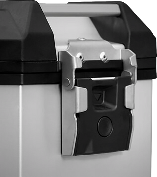 SW-MOTECH TRAX ADV Hard Case - 45 Liter - Silver - Left ALK.00.733.10000L/S