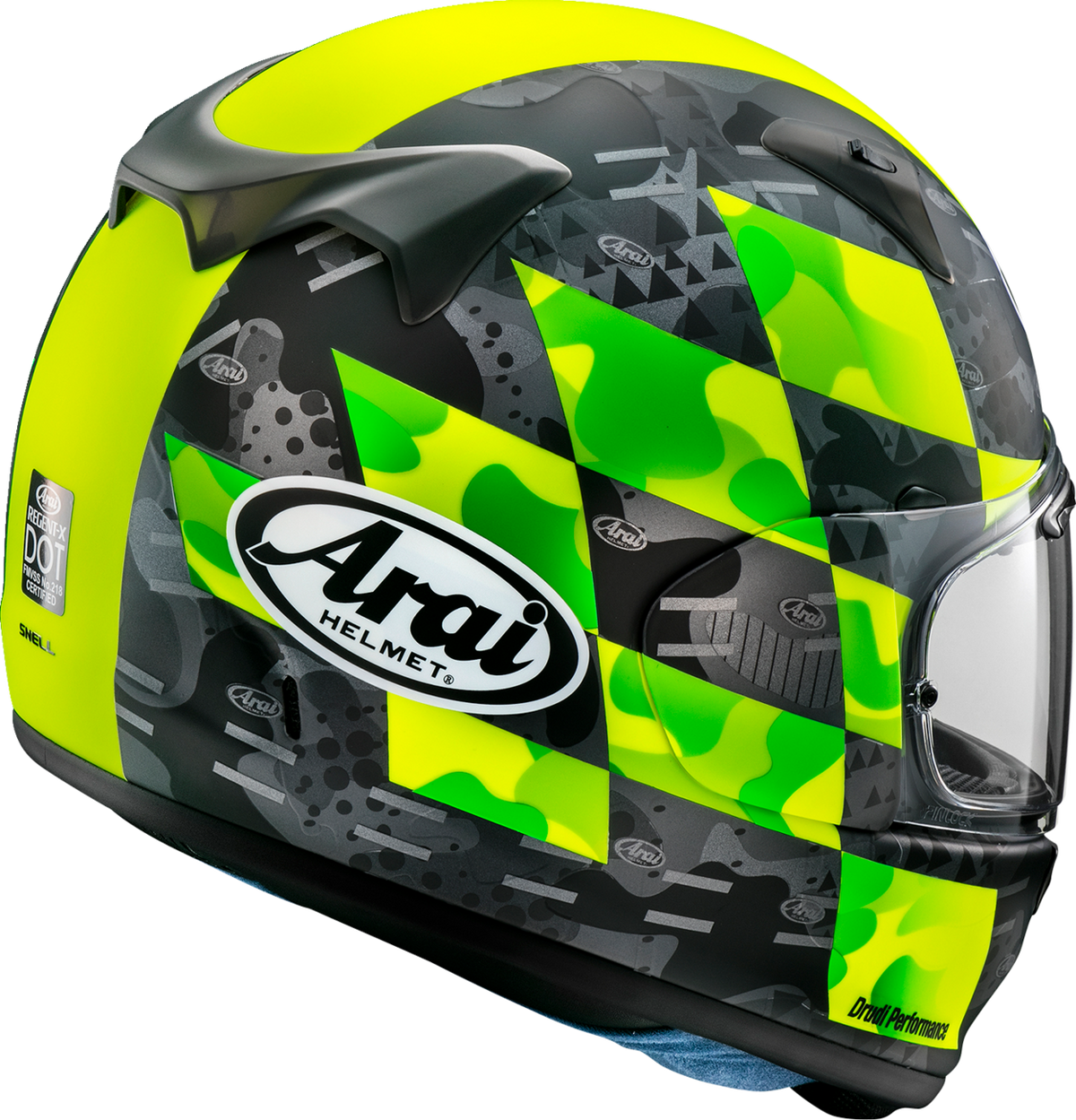 Arai Regent-X Helmet - Patch - Yellow
