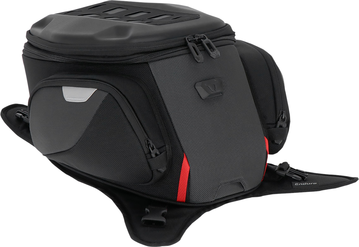 SW-MOTECH PRO Enduro Strap Tank Bag - 12 to 15 Liter - Black BC.TRS.00.112.30000