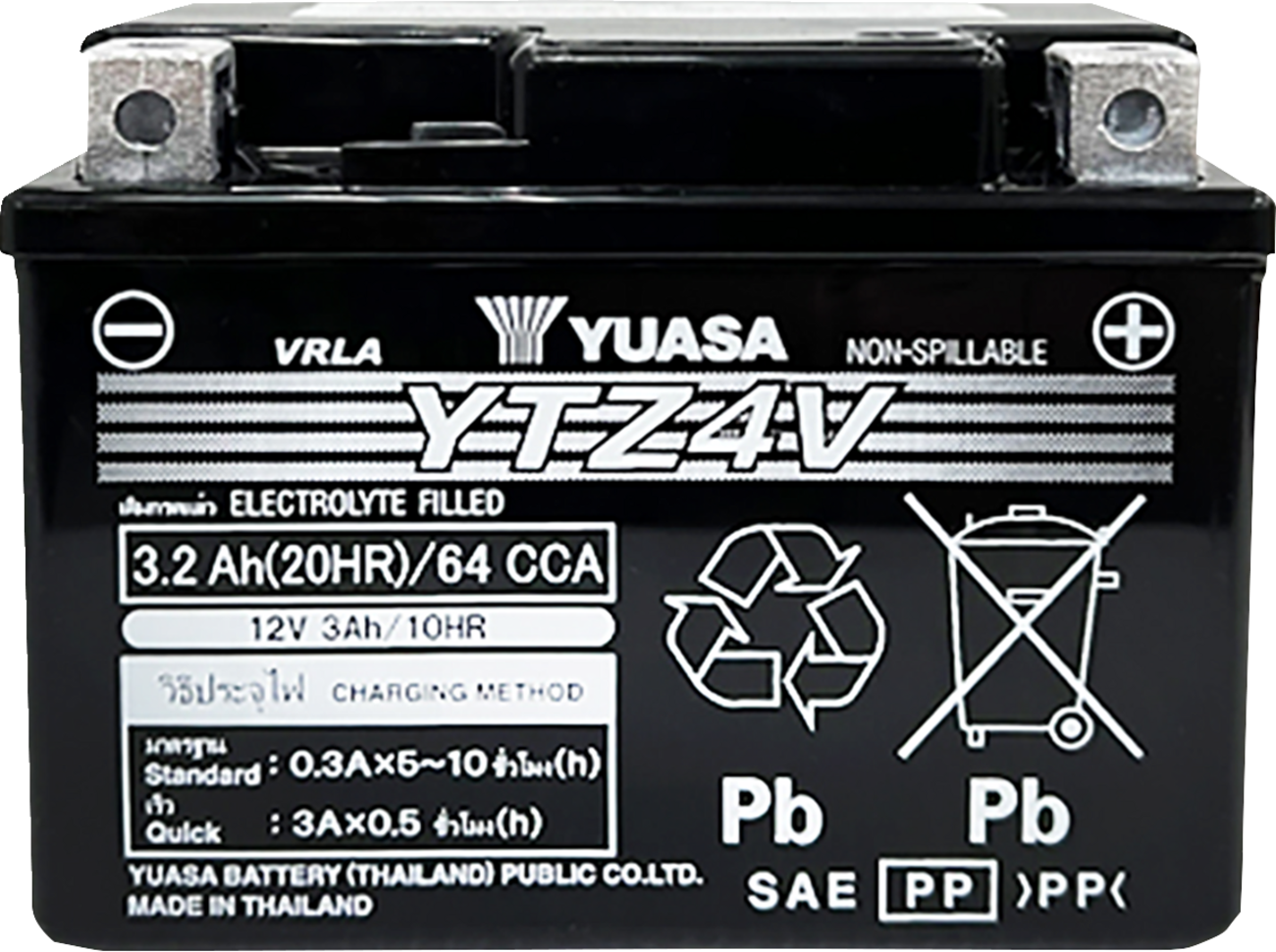 YUASA Battery - YTZ4V YUAM724ZV