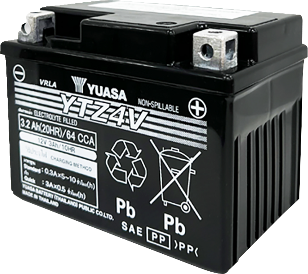 YUASA Battery - YTZ4V YUAM724ZV