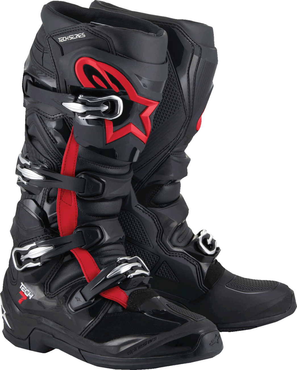ALPINESTARS Tech 7 Boots - Fluorescent Red/Black - US 8 2012025-1030-8