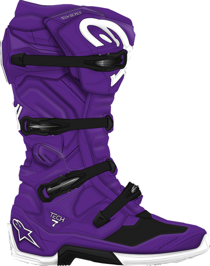 Alpinestars Tech 7 Boots - Purple