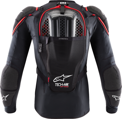 Alpinestars v2 Off-Road System - Black/Red