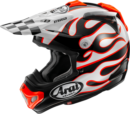 Arai VX-Pro4 Helmet - Flame - White