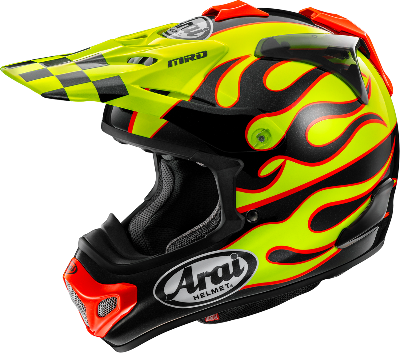 ARAI HELMETS VX-Pro4 Helmet - Flame - Yellow - XS 0110-8959