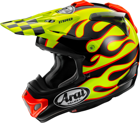 ARAI HELMETS VX-Pro4 Helmet - Flame - Yellow - Large 0110-8962