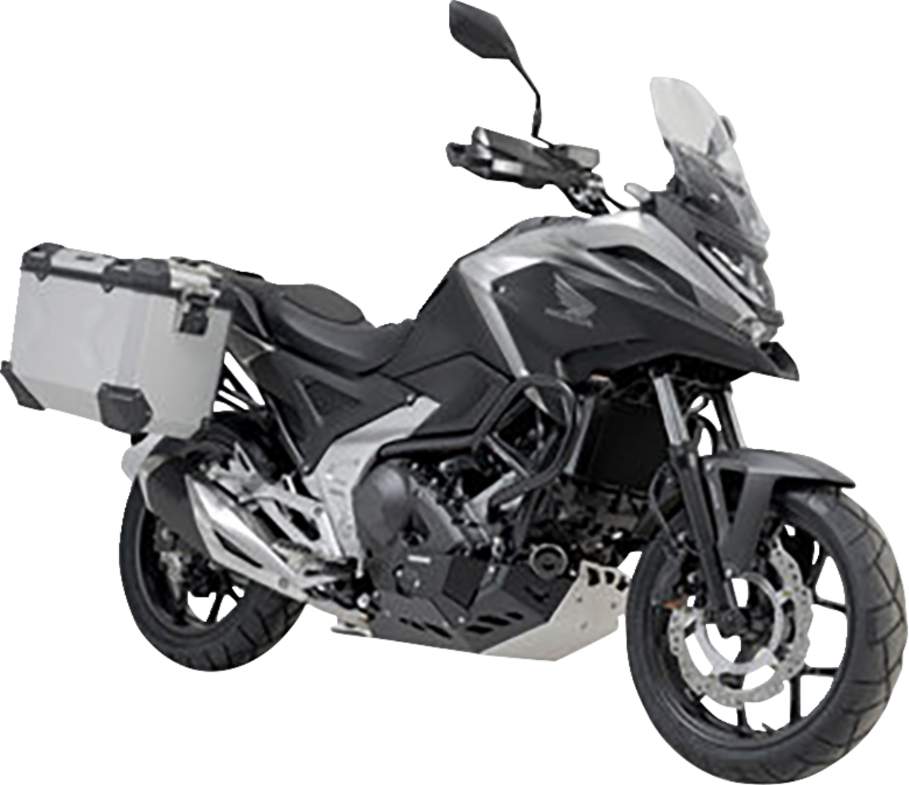 SW-MOTECH TRAX ADV Aluminum Case System - Silver - Honda NC750 X '20-'24 KFT.01.841.70000/S