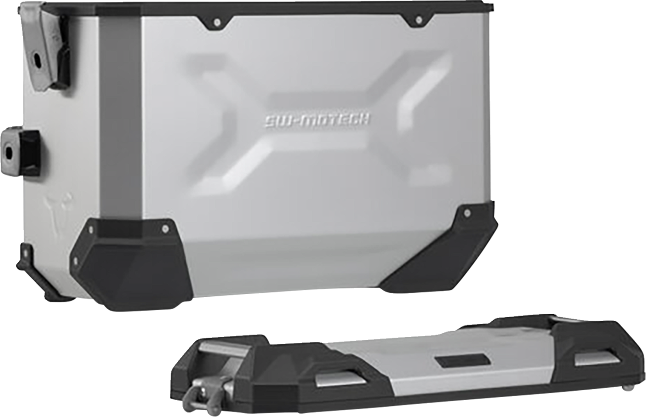 SW-MOTECH TRAX ADV Aluminum Case System - Silver - BMW S 1000 XR '15-'19 KFT.07.592.70001/S