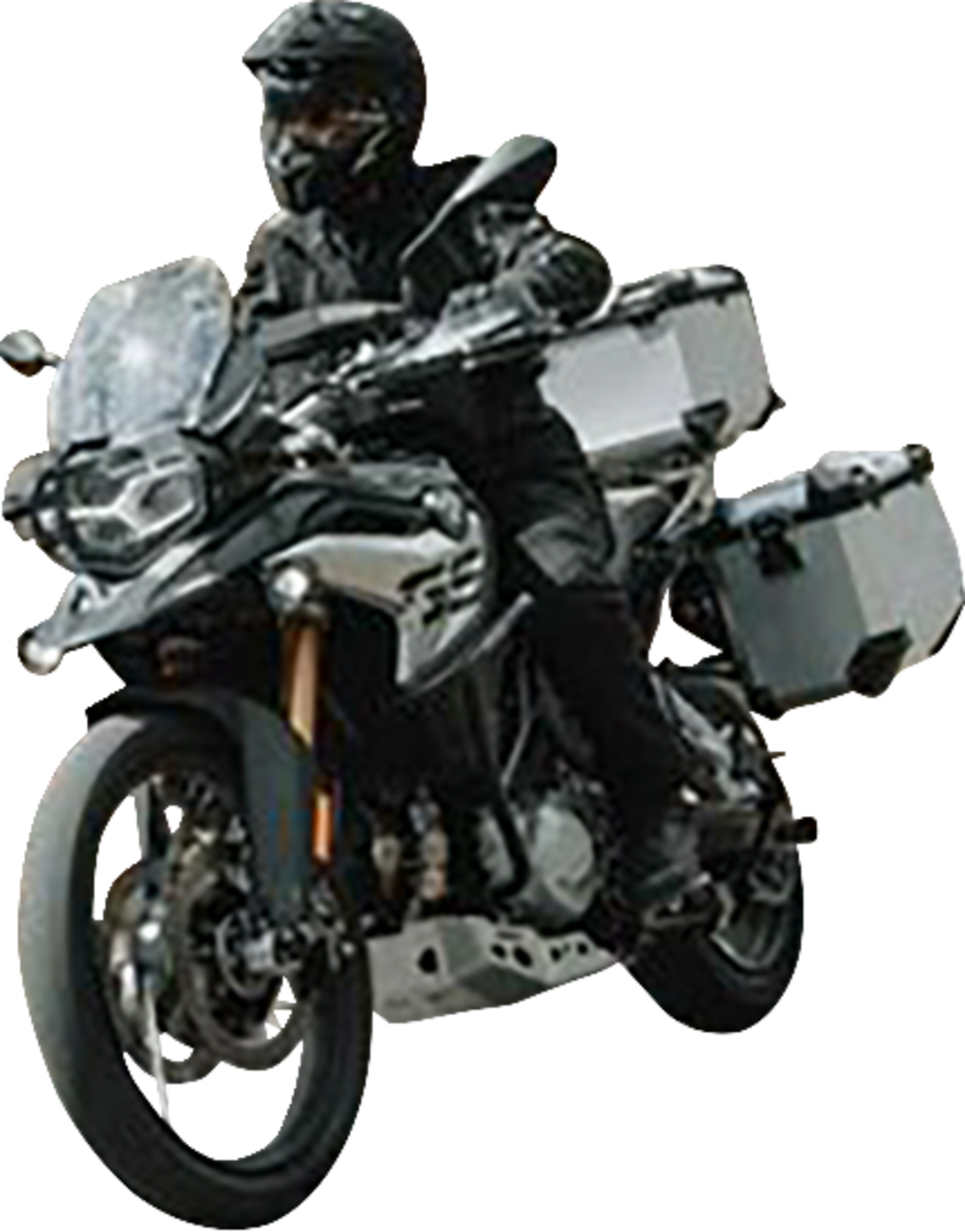SW-MOTECH TRAX ADV Aluminum Case System - Silver - Triumph Tiger/Tiger Explorer 1200 '12-'21 KFT.11.483.70001/S