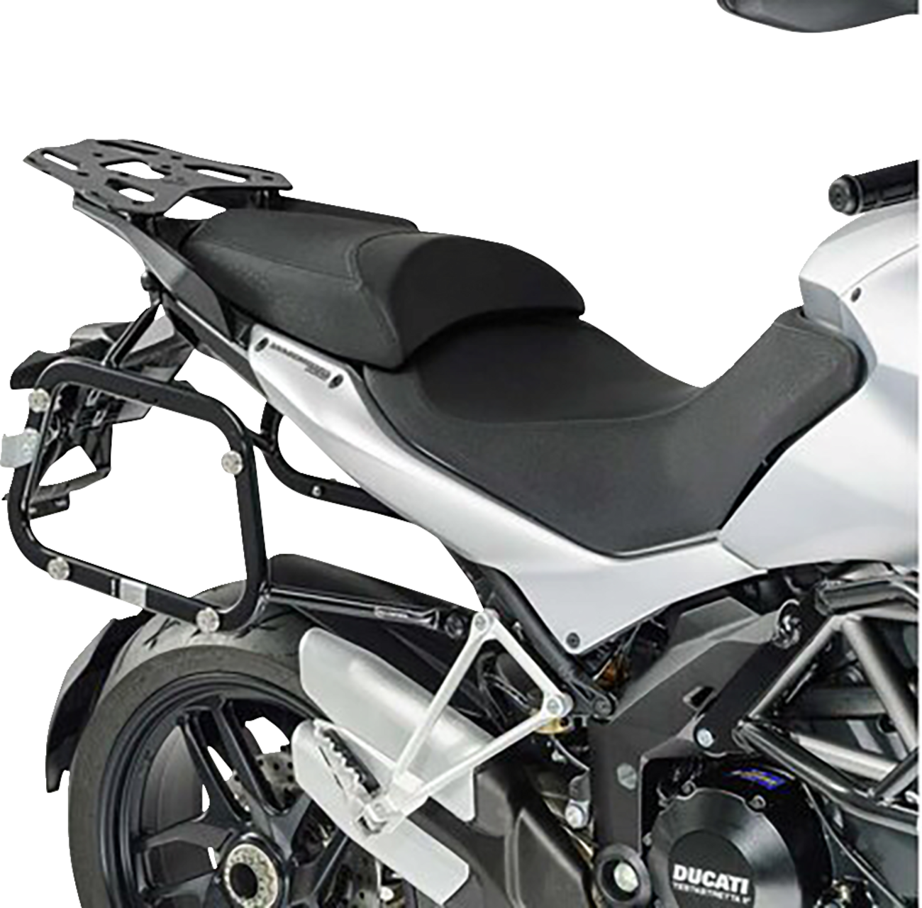SW-MOTECH TRAX ADV Aluminum Case System - Silver - Ducati Multistrada 1200 '10-'14 KFT.22.140.70000/S