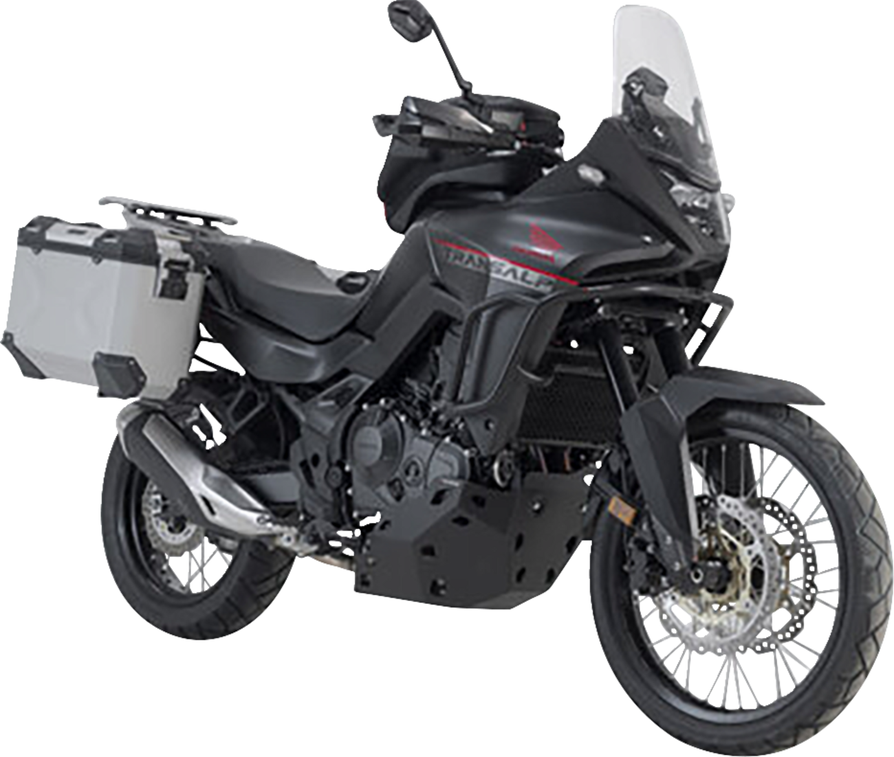 SW-MOTECH TRAX ADV Aluminum Case System - Silver - Honda XL750R Transalp '24 KFT.01.070.70000/S