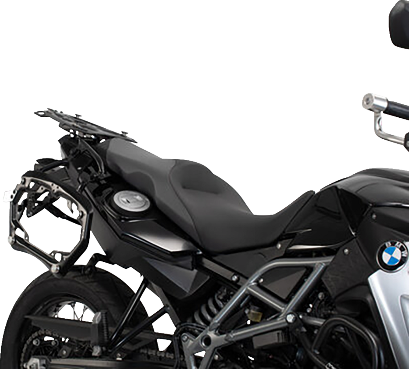 SW-MOTECH TRAX ADV Aluminum Case System - Silver - BMW F 650/700/800 GS '08-'18 KFT.07.559.70001/S