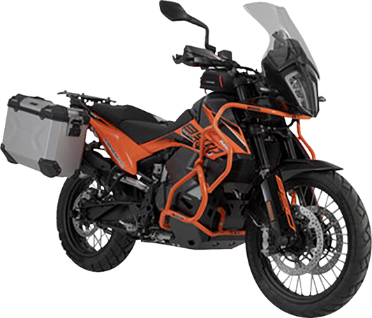 SW-MOTECH TRAX ADV Aluminum Case System - Silver - KTM Adventure 790/890/SMT 890 '19-'24 KFT.04.521.70001/S