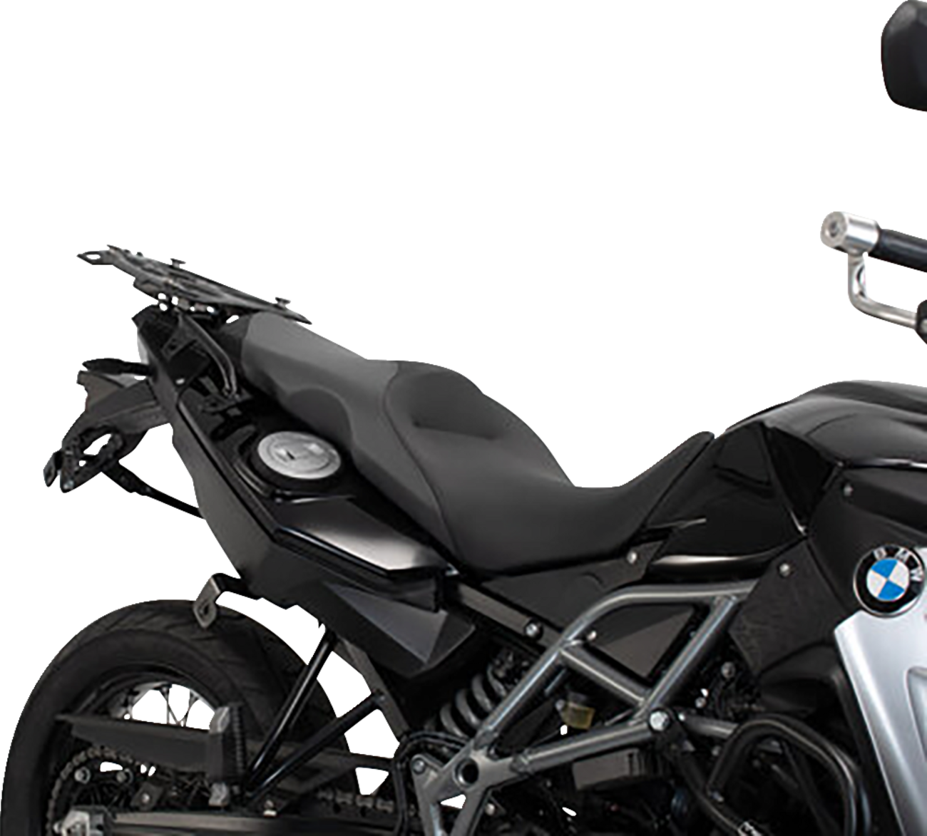 SW-MOTECH TRAX ADV Aluminum Case System - Silver - BMW F 650/700/800 GS '08-'18 KFT.07.559.70001/S