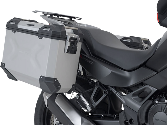 SW-MOTECH TRAX ADV Aluminum Case System - Silver - Honda XL750R Transalp '24 KFT.01.070.70000/S