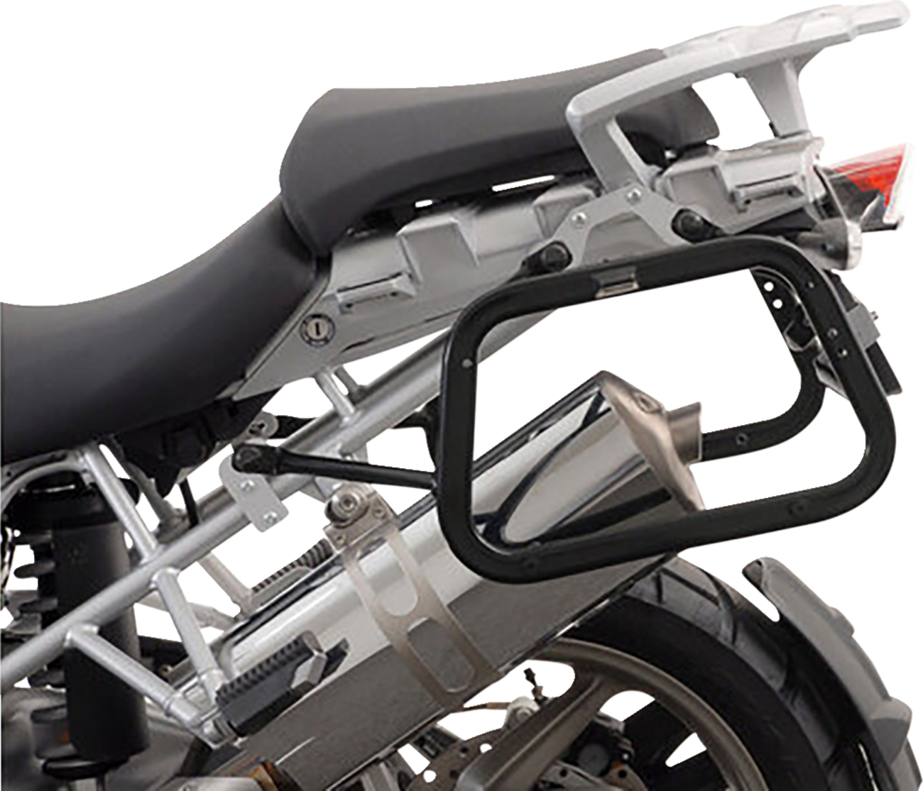 SW-MOTECH TRAX ADV Aluminum Case System - Silver - BMW R 1200 '04-'13 KFT.07.311.70000/S