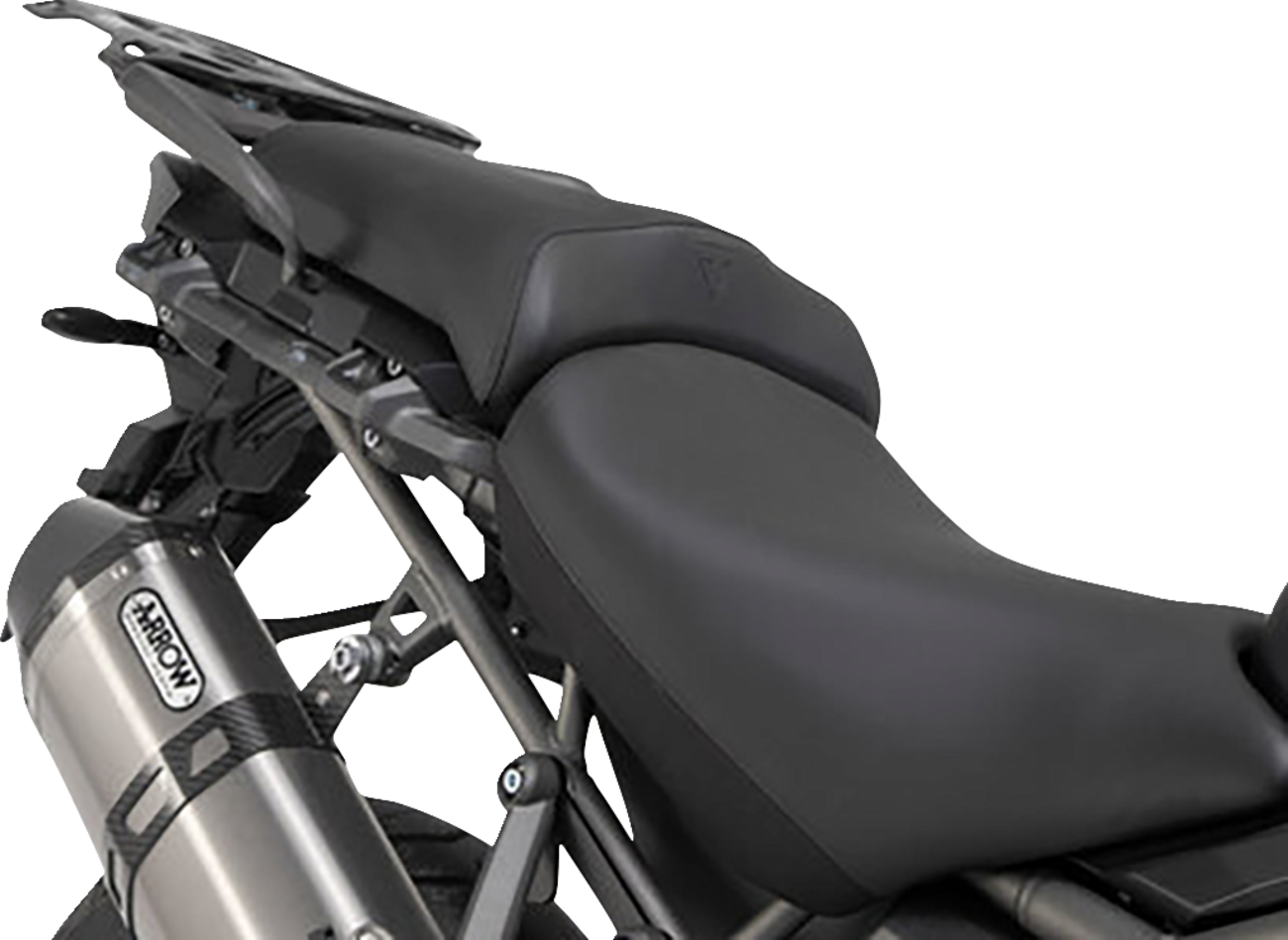 SW-MOTECH TRAX ADV Aluminum Case System - Silver - Triumph Tiger/Tiger Explorer 1200 '12-'21 KFT.11.483.70001/S