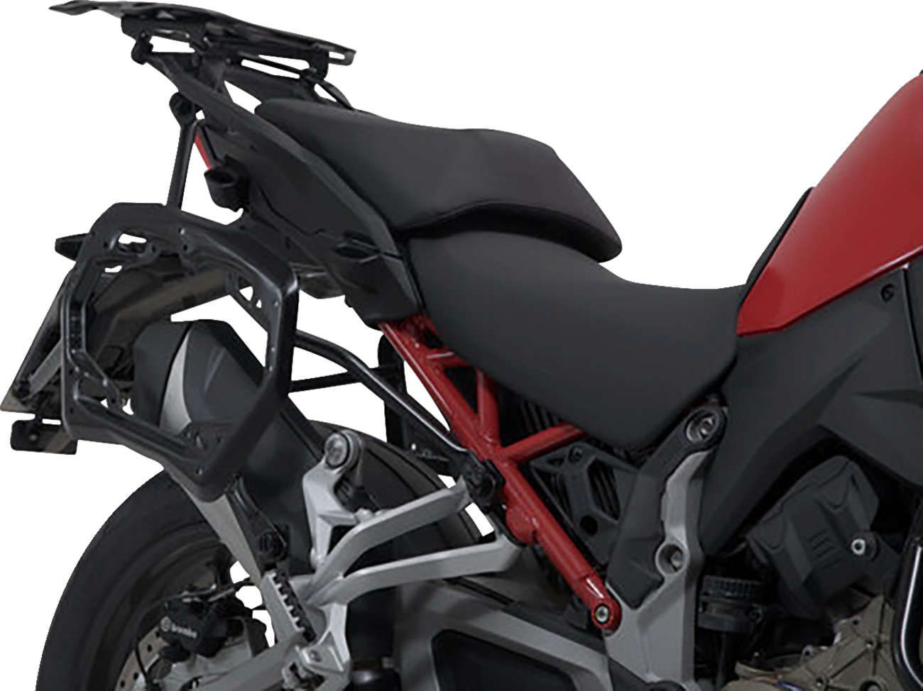 SW-MOTECH TRAX ADV Aluminum Case System - Silver - BMW R 1200 '04-'13 KFT.07.311.70000/S