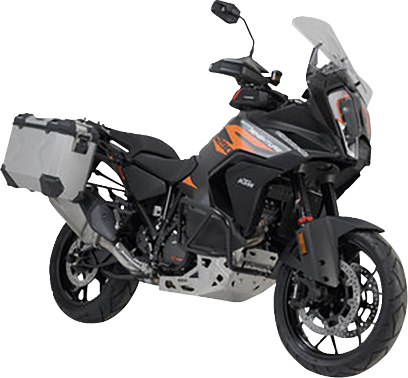 SW-MOTECH TRAX ADV Aluminum Case System - Silver - KTM Super Adventure 1290 R/S '21-'24 KFT.04.835.70000/S