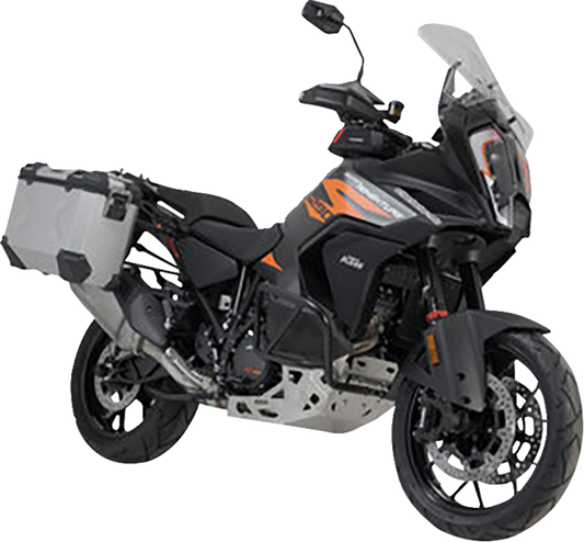 SW-MOTECH TRAX ADV Aluminum Case System - Silver - KTM Super Adventure 1290 R/S '21-'24 KFT.04.835.70000/S