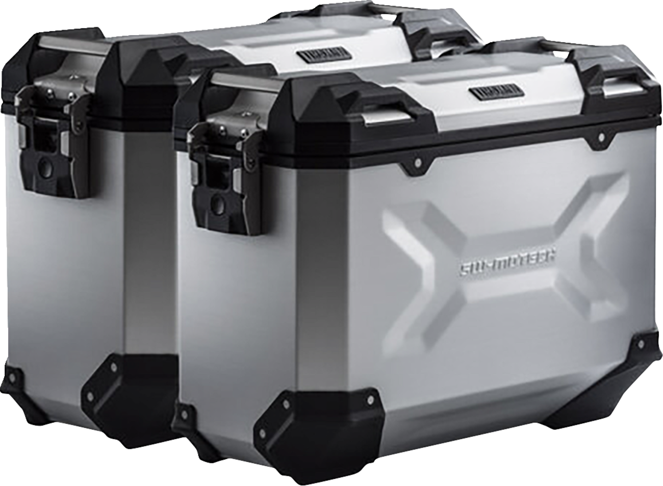 SW-MOTECH TRAX ADV Aluminum Case System - Silver - Honda XL750R Transalp '24 KFT.01.070.70000/S