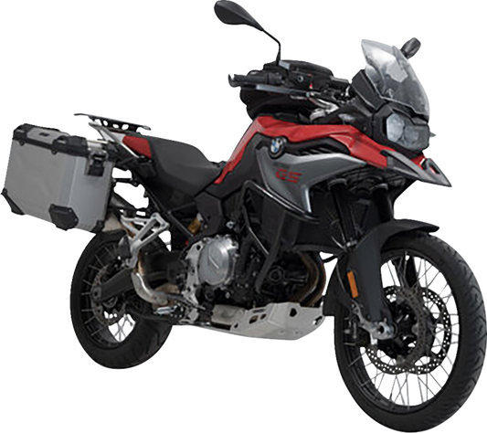 SW-MOTECH TRAX ADV Aluminum Case System - Silver - BMW F 750/800/850/900 GS '18-'24 KFT.07.897.70000/S