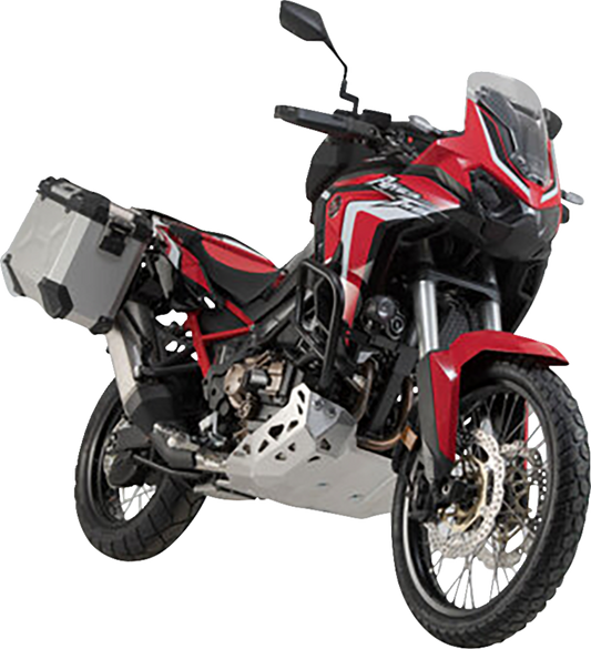 SW-MOTECH TRAX ADV Aluminum Case System - Silver - Honda Africa Twin '19-'21 KFT.01.950.70001/S