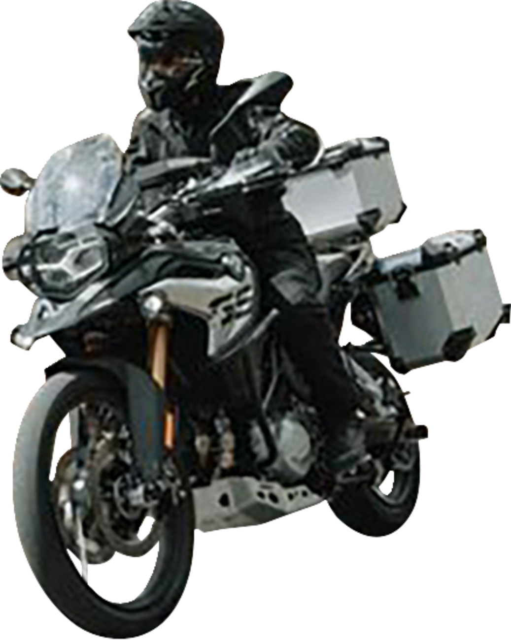 SW-MOTECH TRAX ADV Aluminum Case System - Silver - Honda Africa Twin '16-'17 KFT.01.622.70001/S
