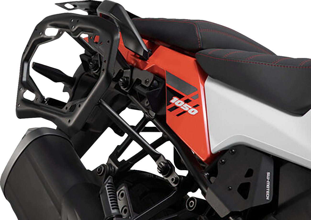 SW-MOTECH TRAX ADV Aluminum Case System - Silver - Suzuki V-Strom 1050 '20-'24 KFT.05.936.70000/S